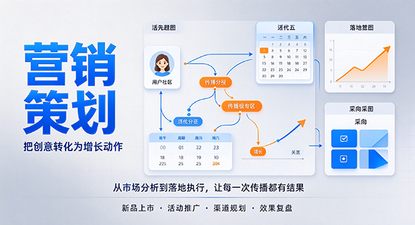 中原区营销策划